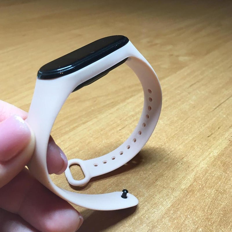 أحزمة بديلة متوافقة مع Xiaomi Mi Band 3/4، حزام سيليكون بديل، إكسسوارات أساور المعصم - Image 4